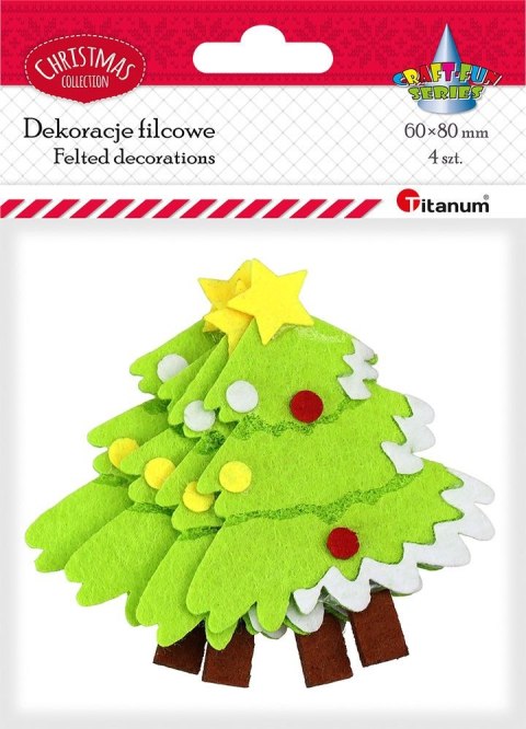 Titanum Ozdoba filcowa Craft-Fun Series choinki Titanum (BJ25042719)