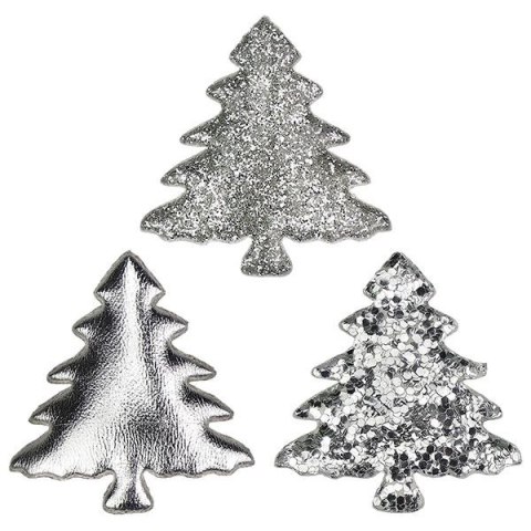 Titanum Ozdoba materiałowa Craft-Fun Series Srebrne choinki Titanum (BJ25042704)