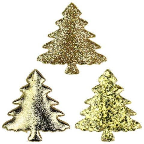Titanum Ozdoba materiałowa Craft-Fun Series Złote choinki Titanum (BJ25042703)