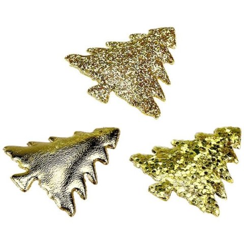 Titanum Ozdoba materiałowa Craft-Fun Series Złote choinki Titanum (BJ25042703)