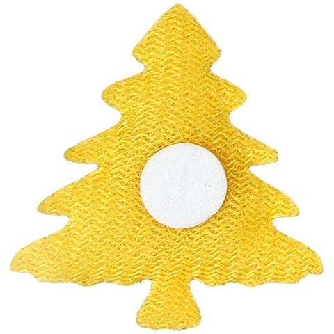 Titanum Ozdoba materiałowa Craft-Fun Series samoprzylepna Złote choinki Titanum (BJ25042715)