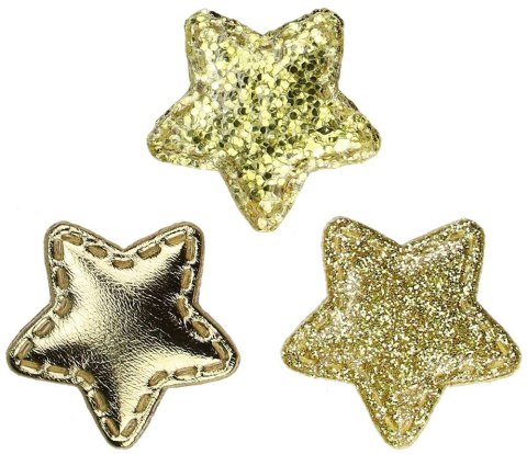 Titanum Ozdoba materiałowa Craft-Fun Series samoprzylepna Złote gwiazdki Titanum (BJ25042714)