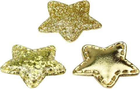 Titanum Ozdoba materiałowa Craft-Fun Series samoprzylepna Złote gwiazdki Titanum (BJ25042714)