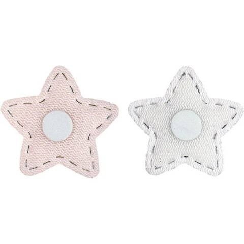 Titanum Ozdoba materiałowa Craft-Fun Series samoprzylepna srebrne gwiazdki Titanum (BJ25042713)