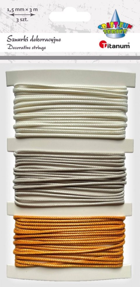 Titanum Sznurek Craft-Fun Series 3m Titanum (BJ25042720)