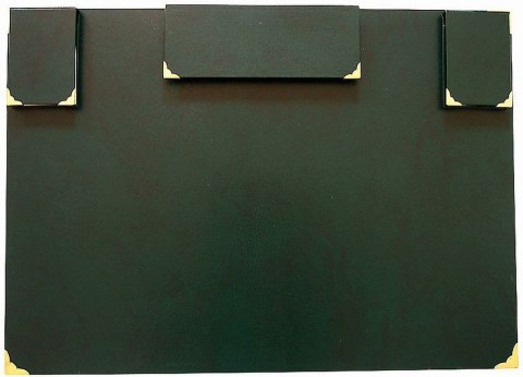 Warta Podkład na biurko Z WYPOSAŻENIEM zielony płyta piśniowa pokryta okleiną PVC [mm:] 700x500 Warta (1824-910-007)