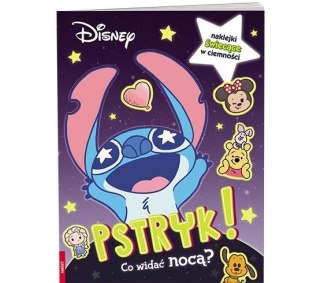 Ameet Książka dla dzieci Disney. Pstryk! Co widać nocą? Ameet (GLO 9101)