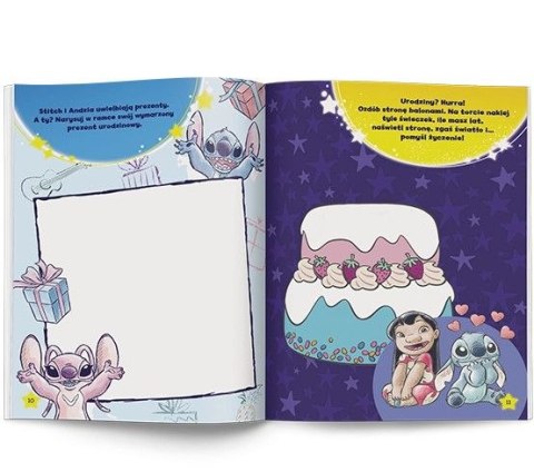 Ameet Książka dla dzieci Disney. Pstryk! Co widać nocą? Ameet (GLO 9101)