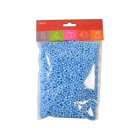 Arpex Ozdoba styropianowa kuleczki 10g niebieskie Arpex (BN4963)