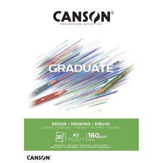 Canson Blok rysunkowy Graduate A5 160g 30k Canson (400110364)