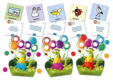 Granna Gra karciana ZAGADKI SMOKA OBIBOKA NIEBIESKI ZAGADKI SMOKA OBIBOKA NIEBIESKI Granna