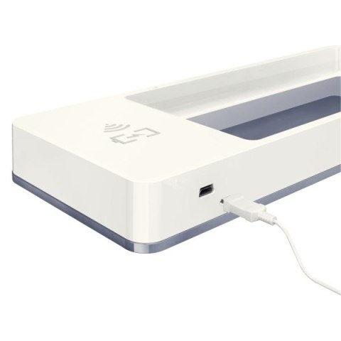 Leitz Pojemnik na długopisy WOW DUO biały polistyren PS Leitz (53651001)