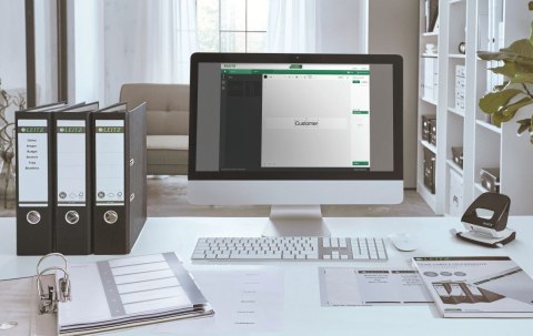 Leitz Przekładka numeryczna Wow z możliwością nadrukowania tekstu A4+ 1-12 Leitz (12440000)