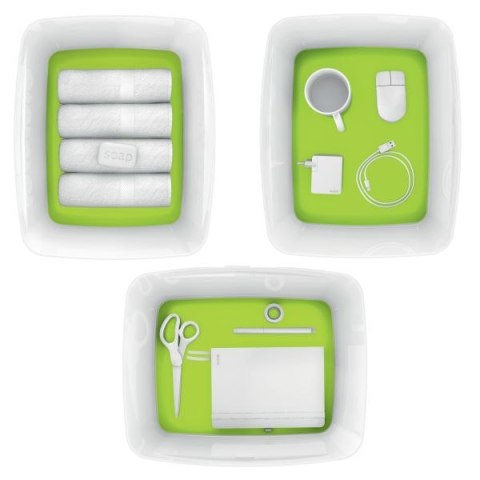 Leitz Pudło archiwizacyjne my box biało-zielony plastik [mm:] 320x200x 390 Leitz (52161054)