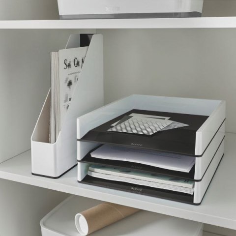 Leitz Szuflada na dokumenty WOW DUAL czarna plastik Leitz (53611095)