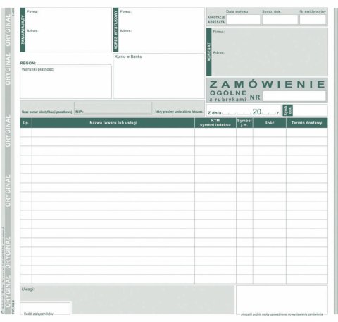 Michalczyk i Prokop Druk samokopiujący S o/1k 2/3 A4 80k. Michalczyk i Prokop (333-2)