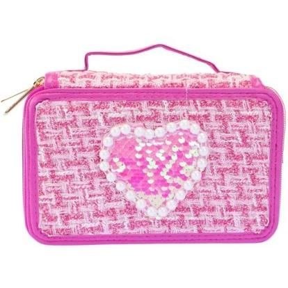 Nice Group Piórnik Girabrilla Tweedowy - Ciemny Róż Nice Group (0871)