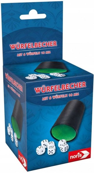 Noris Kości do gry z kubkiem Noris (615-4512)