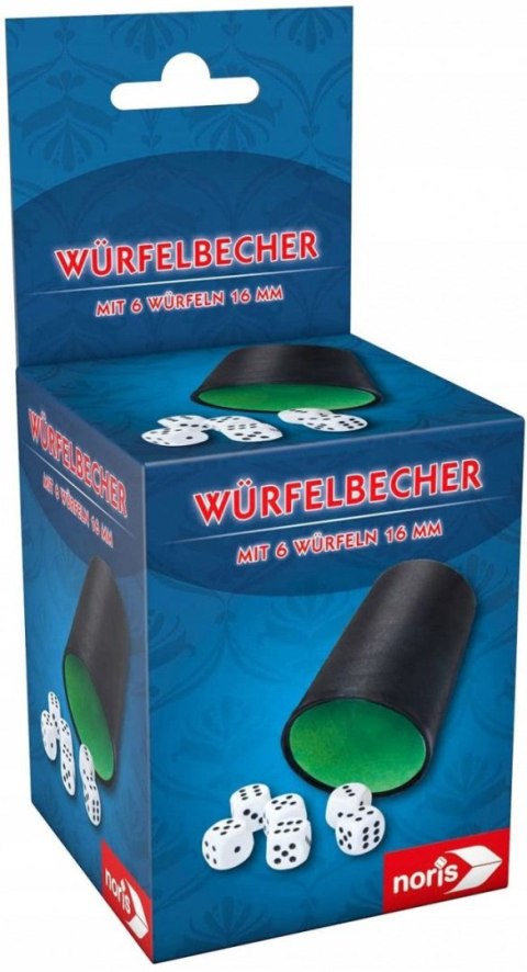 Noris Kości do gry z kubkiem Noris (615-4512)