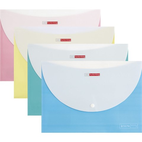 Panta Plast Teczka plastikowa na zatrzask Focus C335 A4 różowy Panta Plast (0410-0017-13)