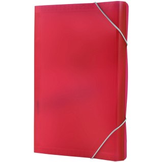 Tetis Teczka z przegródkami harmonijkowa A4 kolor: czerwony 13 przegródek Tetis (BT621-C)