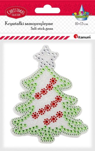 Titanum Kryształki Craft-Fun Series Choinka czerwono-zielony Titanum (25MH0513-2)
