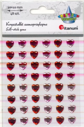 Titanum Kryształki Craft-Fun Series serca Titanum (25MH0369)