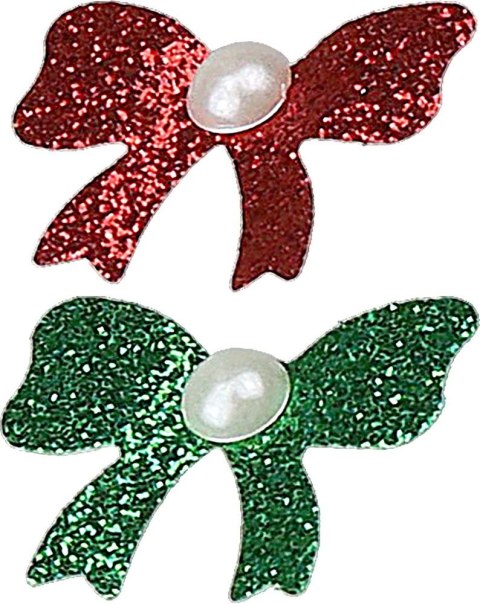 Titanum Ozdoba papierowa Craft-Fun Series Kokardki z kryształkiem Titanum (DIY-XM(501))