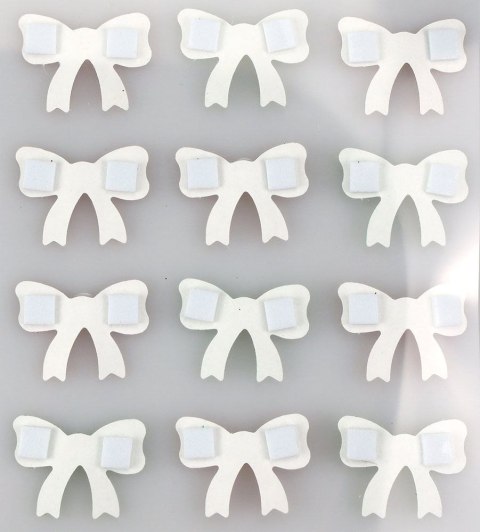 Titanum Ozdoba papierowa Craft-Fun Series Kokardki z kryształkiem Titanum (DIY-XM(501))