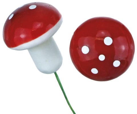 Titanum Ozdoba styropianowa Craft-Fun Series muchomor na druciku Titanum (20CR0312-63)