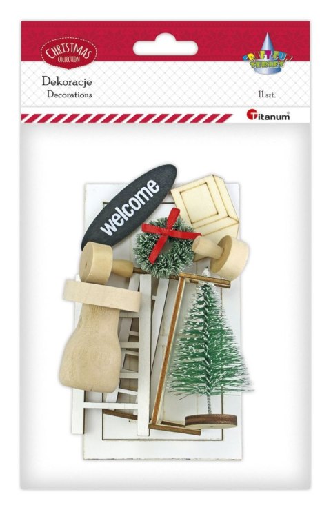 Titanum Ozdoba świąteczna Craft-Fun Series wejście dla Elfów Titanum (25BJ033152)