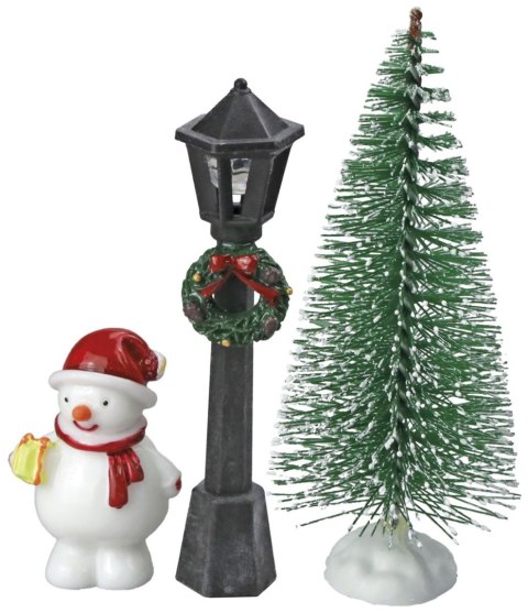 Titanum Zestaw dekoracyjny Craft-Fun Series latarnie uliczne, choinka, bałwanek Titanum (25BJ033169)