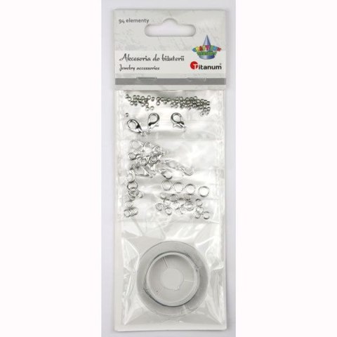 Titanum Zestaw do tworzenia biżuterii Craft-Fun Series Akcesoria do biżuterii Titanum (25BJ033121)