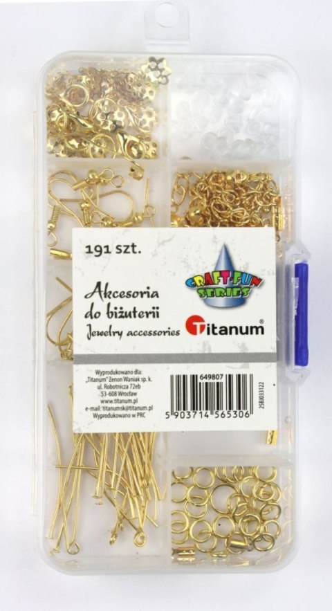 Titanum Zestaw do tworzenia biżuterii Craft-Fun Series Akcesoria do biżuterii Titanum (25BJ033122)