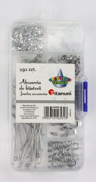 Titanum Zestaw do tworzenia biżuterii Craft-Fun Series Akcesoria do biżuterii Titanum (25BJ033123)