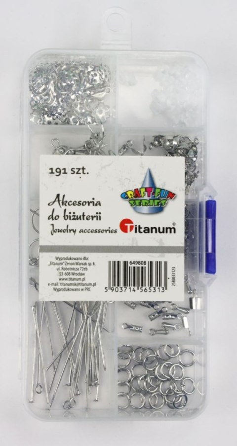 Titanum Zestaw do tworzenia biżuterii Craft-Fun Series Akcesoria do biżuterii Titanum (25BJ033123)