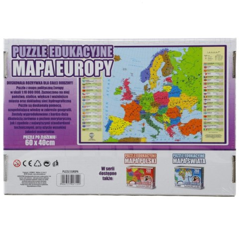 Zachem Puzzle edukacyjne mapa europy Zachem (7149)