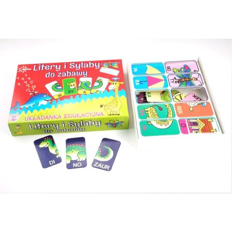 Abino Układanka litery i sylaby Abino