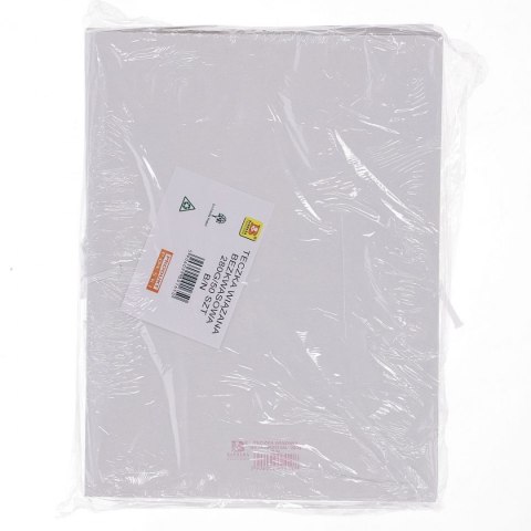 Barbara Teczka kartonowa wiązana A4 biały 280g Barbara / 1 SZTUKA