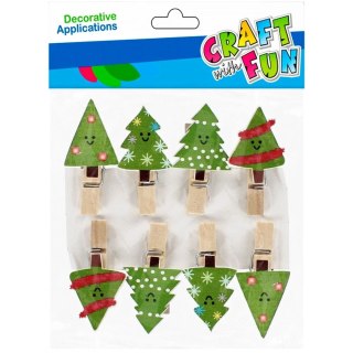 Craft With Fun Klamry BN 8 szt Craft With Fun (521625)