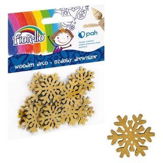 Fiorello Ozdoba drewniana śnieżynka Fiorello (GR-WD858)