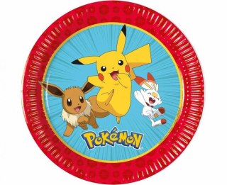 Godan Talerz jednorazowy Pokemon papier śr. 200mm 8 szt Godan (98392)