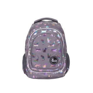 Head Plecak Holo effect ultraviolet cats Head (502022130)