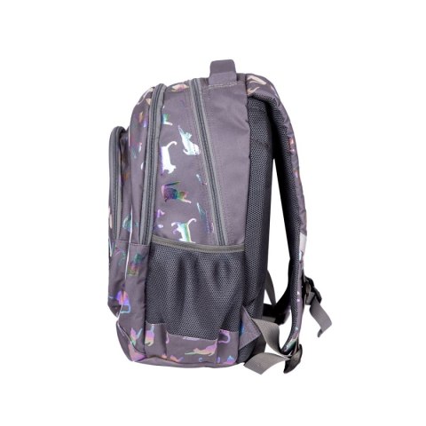 Head Plecak Holo effect ultraviolet cats Head (502022130)