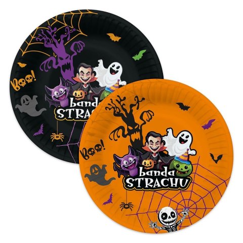 Herlitz Talerz jednorazowy Halloween 9510157 6 szt Herlitz (300024722)