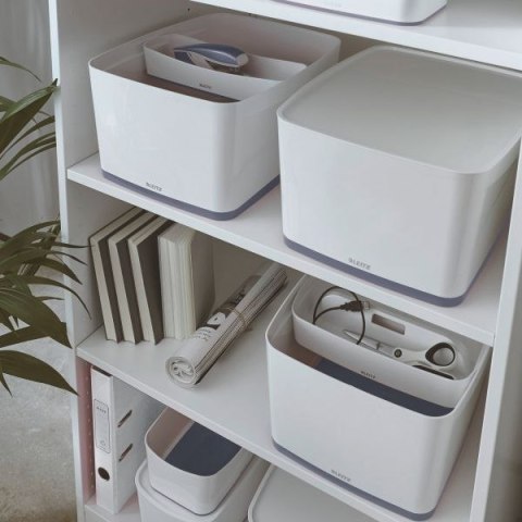 Leitz Pudło archiwizacyjne my box biało-szary [mm:] 318x198x 385 Leitz (52161001)