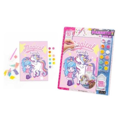 Nice Group Mozaika Diamantiny jednorożec przyjaciele Nice Group (0210)