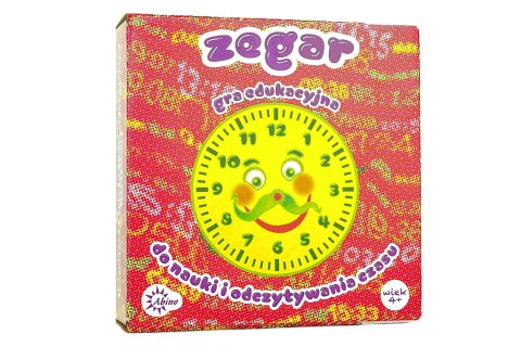 Abino Gra edukacyjna Zegar do nauki odczytywania czasu Abino