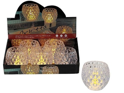 Adar Świecznik świecznik LED. 7cm, na baterie Adar (598966)