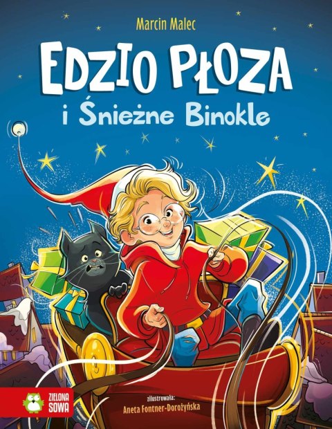 Aksjomat Książka dla dzieci Edzio Płoza i Śnieżne Binokle Aksjomat